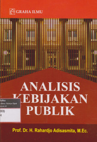 Image of Analisis Kebijakan Publik